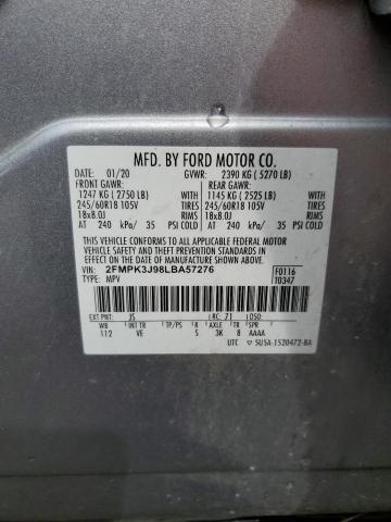 2020 FORD EDGE SEL - 2FMPK3J98LBA57276