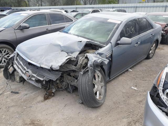CADILLAC STS 2008 blue sedan 4d gas 1G6DK67V580137045 photo #1