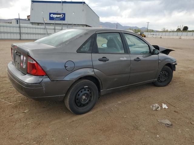 FORD FOCUS ZX4 2007 gray sedan 4d gas 1FAFP34N07W164990 photo #4