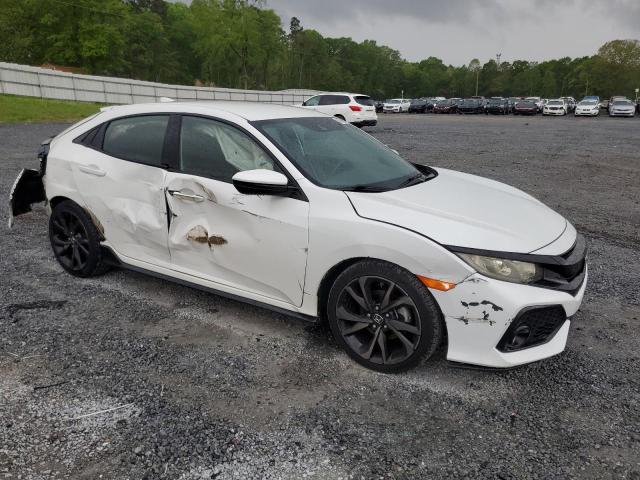 Vin: shhfk7h46ku225658, lot: 52736875, honda civic sport 20194