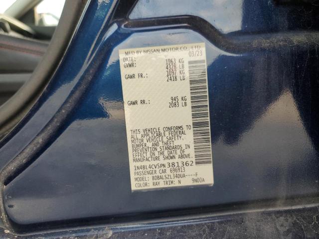 2023 NISSAN ALTIMA SR - 1N4BL4CV5PN381362