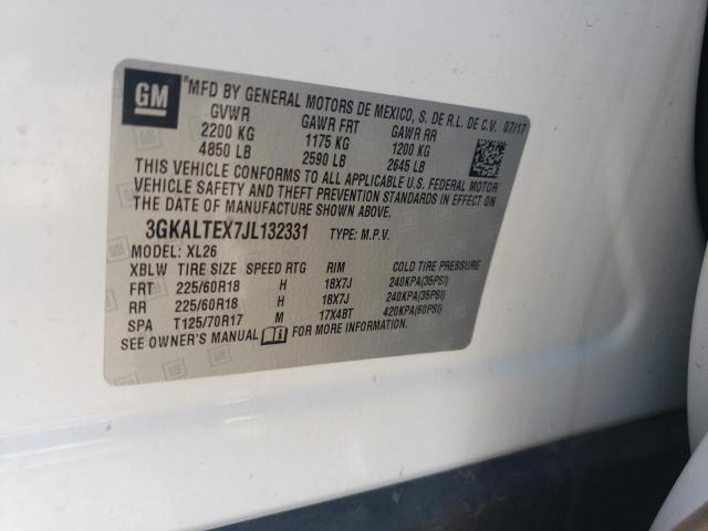 2018 GMC TERRAIN SL - 3GKALTEX7JL132331