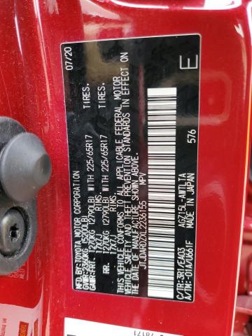 2020 LEXUS NX 300 JTJDARDZXL2236155