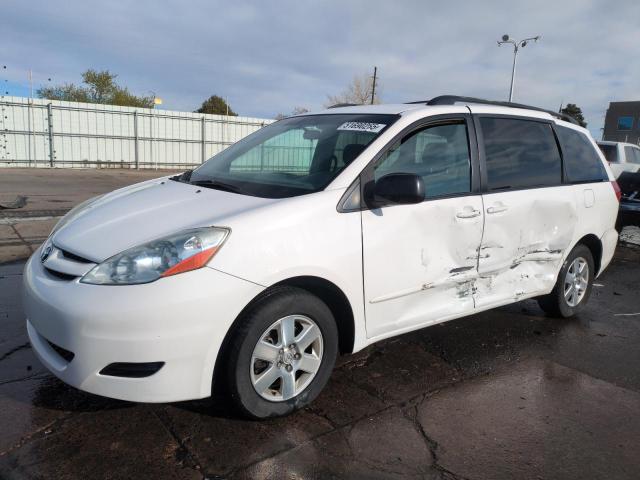 TOYOTA SIENNA CE 2007 white  gas 5TDZK23C37S051065 photo #1