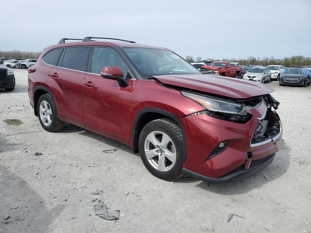 Vin: 5tdbzrbh1ms104473, lot: 51599305, toyota highlander l 20214