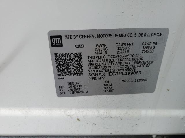 2023 CHEVROLET EQUINOX LS - 3GNAXHEG1PL199083