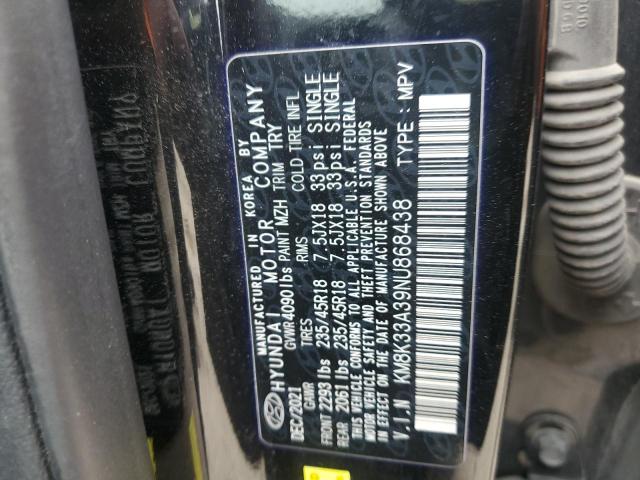 2022 HYUNDAI KONA N LIN - KM8K33A39NU868438