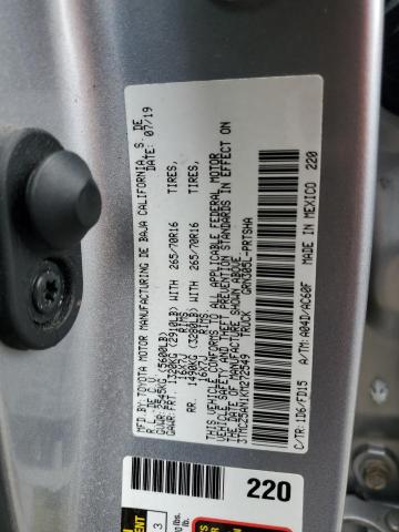 2019 TOYOTA TACOMA DOU - 3TMCZ5AN1KM272549