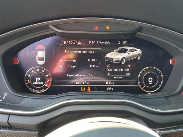 2019 AUDI S5 PREMIUM WAUP4AF55KA045232