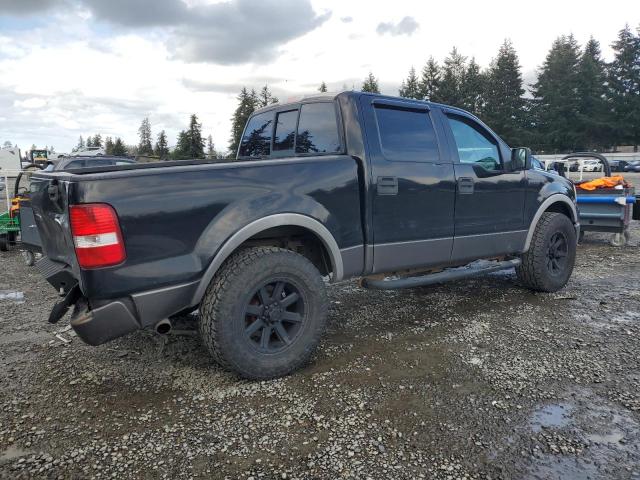 FORD F150 SUPER 2006 black  flexible fuel 1FTPW14V96FB29109 photo #4