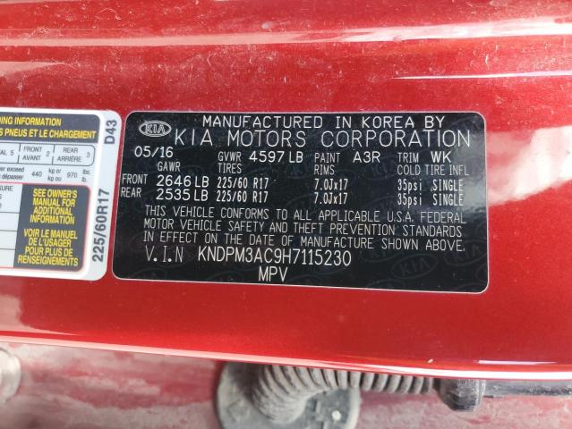 2017 KIA SPORTAGE LX - KNDPM3AC9H7115230