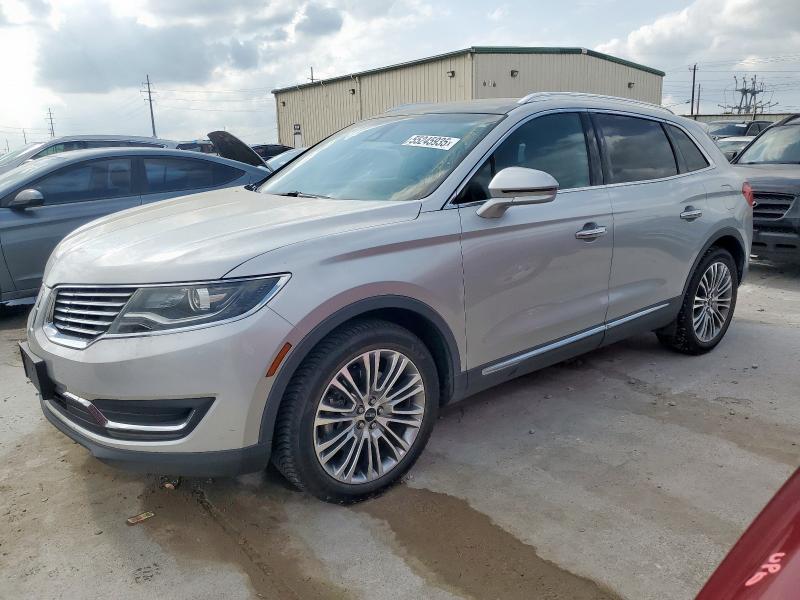 LINCOLN MKX RESERV 2016 silver  gas 2LMTJ6LR2GBL63514 photo #1