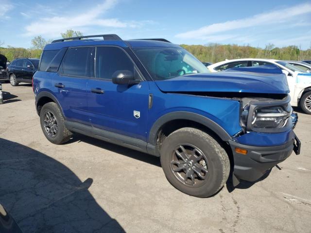 Vin: 3fmcr9b62prd72003, lot: 55150225, ford bronco big bend 20234