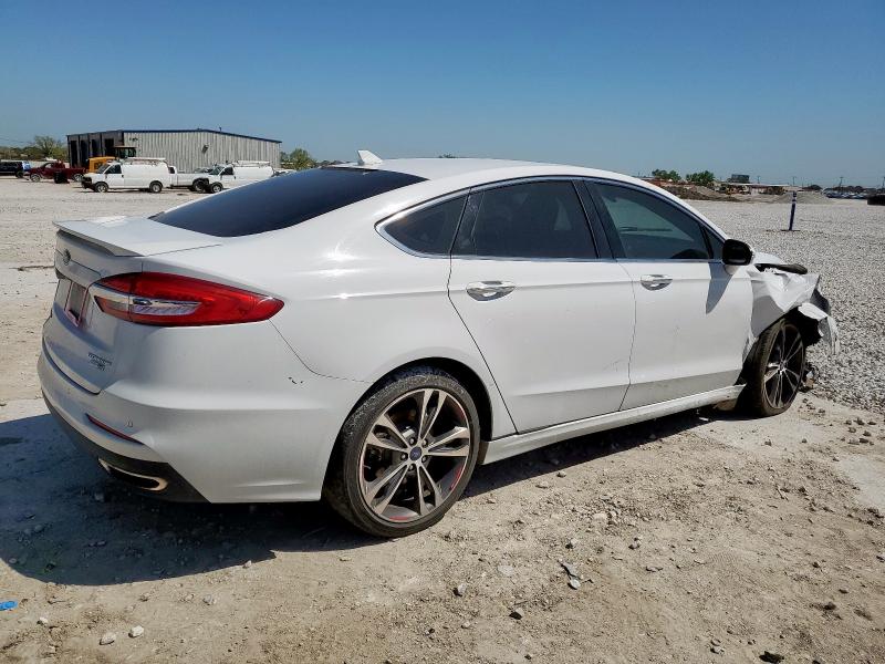 FORD FUSION TIT 2020 white  gas 3FA6P0D92LR174659 photo #4