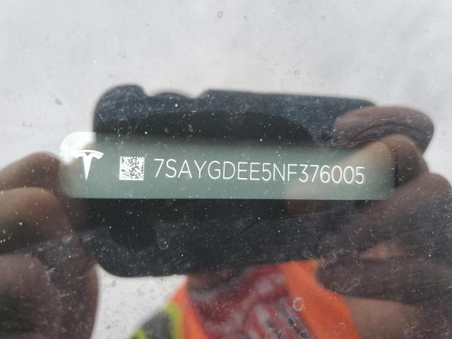2022 TESLA MODEL Y - 7SAYGDEE5NF376005