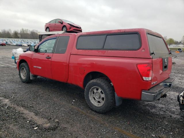 NISSAN TITAN 2006 red  gas 1N6AA06B66N569180 photo #3