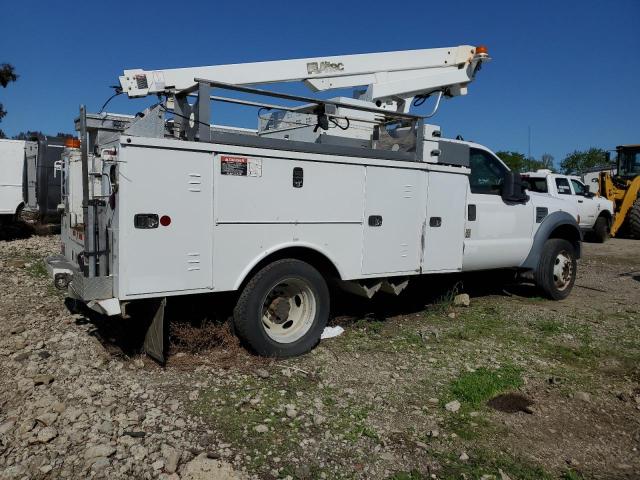 FORD F450 SUPER 2008 white  gas 1FD4F46Y48EE00061 photo #4