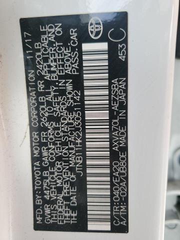 2018 TOYOTA CAMRY L - JTNB11HK2J3051142