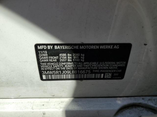 2020 BMW 330I - 3MW5R1J09L8B16675