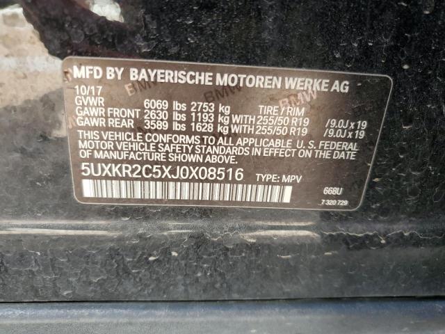 2018 BMW X5 SDRIVE3 - 5UXKR2C5XJ0X08516