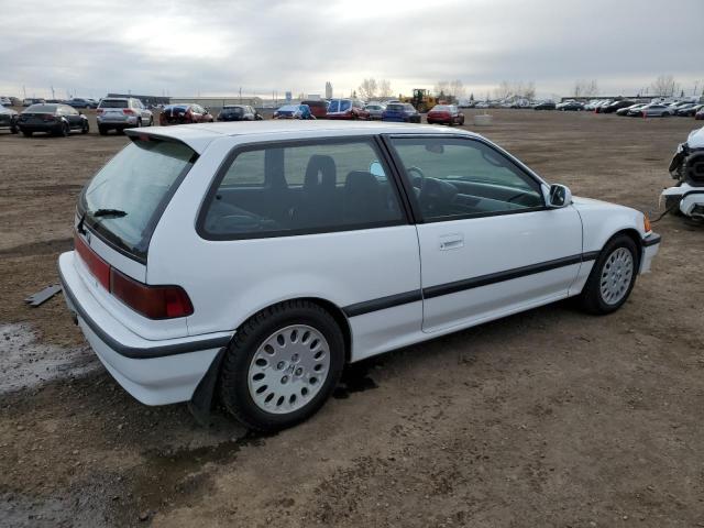 HONDA CIVIC SI 1990 white hatchbac gas 2HGED7369LH010191 photo #4