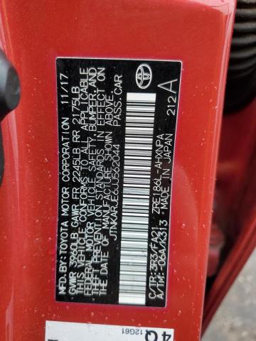 2018 TOYOTA COROLLA IM - JTNKARJE6JJ562044