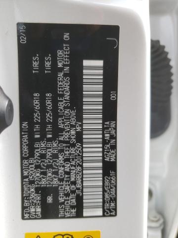 2015 LEXUS NX 200T JTJBARBZ8F2012509