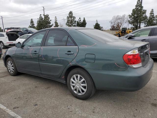 TOYOTA CAMRY LE 2006 green  gas 4T1BE30K06U134517 photo #3