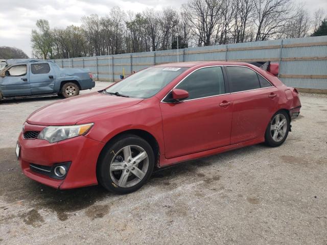 TOYOTA CAMRY L 2014 red sedan 4d gas 4T1BF1FK3EU842400 photo #1