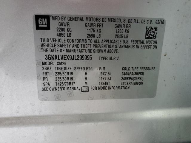 2018 GMC TERRAIN SL - 3GKALVEX9JL299995