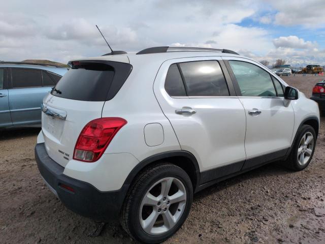 CHEVROLET TRAX LTZ 2015 white  gas KL7CJTSB9FB116575 photo #4
