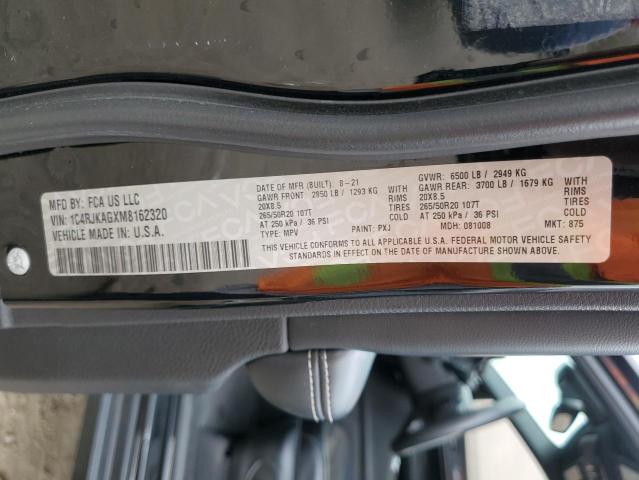 2021 JEEP GRAND CHER - 1C4RJKAGXM8162320