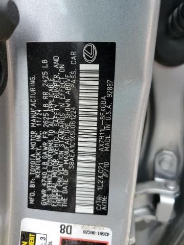 2025 LEXUS ES 300H BA 58AEA1C1XSU061224