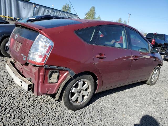 TOYOTA PRIUS 2005 red  hybrid engine JTDKB20UX50119554 photo #4