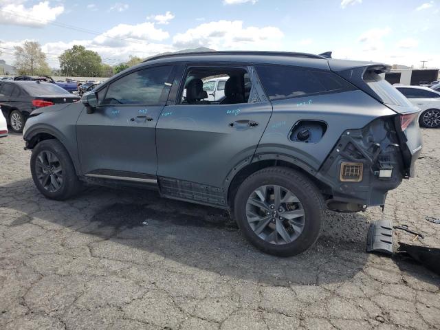 KIA SPORTAGE S 2023 charcoal  hybrid engine KNDPXCAG5P7021001 photo #3