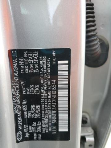 2022 HYUNDAI TUCSON LIM - 5NMJE3AE2NH015544
