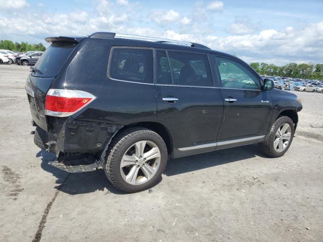 Vin: 5tddk3ehxds204657, lot: 51249025, toyota highlander limited 20133