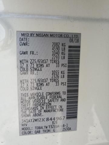 2018 NISSAN ROGUE S - 5N1AT2MT2JC844967