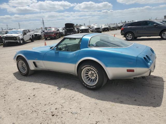 Vin: 1z8749s428417, lot: 53055515, chevrolet corvette 19792