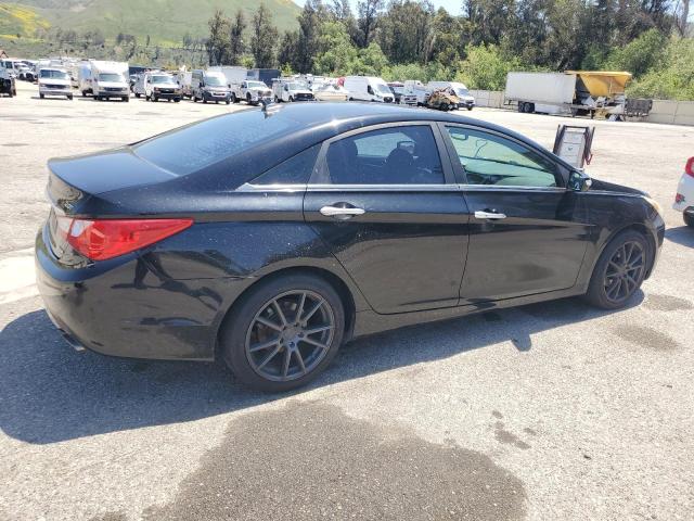 HYUNDAI SONATA SE 2011 black  gas 5NPEC4ABXBH231627 photo #4