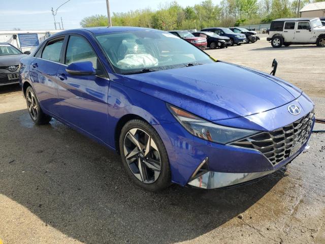Vin: kmhln4aj3nu021563, lot: 54210045, hyundai elantra limited 20224
