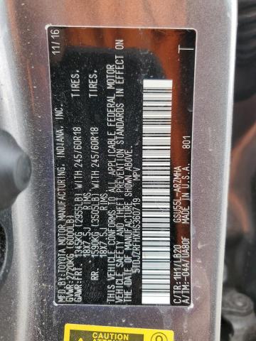 2017 TOYOTA HIGHLANDER - 5TDJZRFHXHS360719