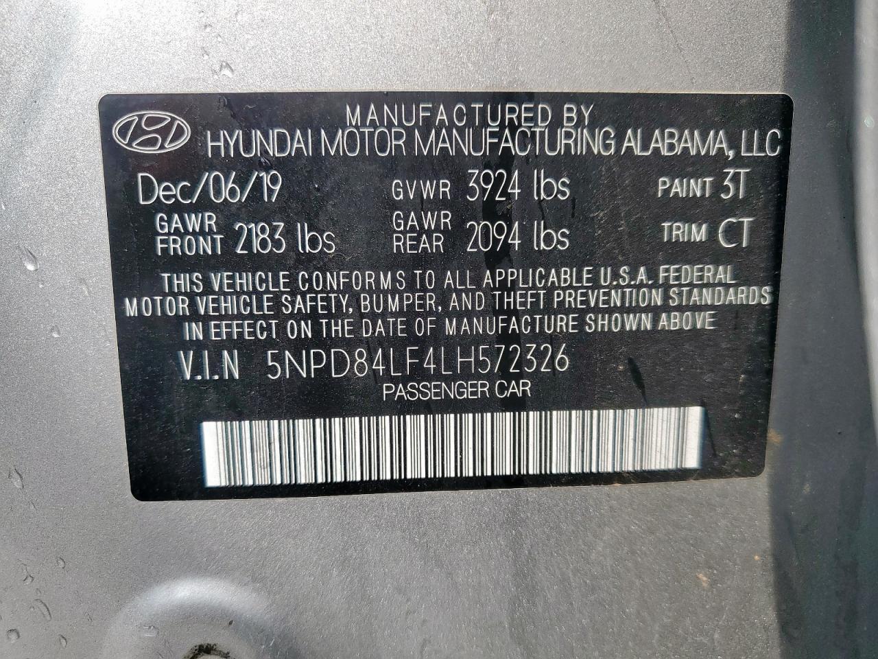 HYUNDAI ELANTRA SEL