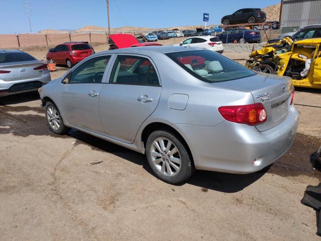TOYOTA COROLLA BA 2009 silver  gas 1NXBU40E99Z084904 photo #3