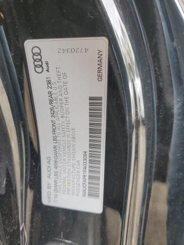 2015 AUDI A5 PREMIUM - WAUCFAFR1FA033094