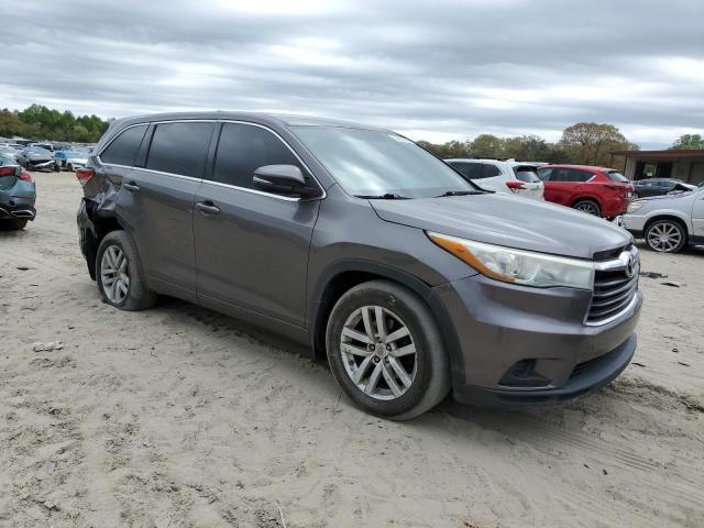 Vin: 5tdbkrfh5fs173443, lot: 54004695, toyota highlander le 20154