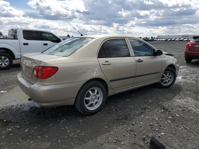 TOYOTA COROLLA CE 2005 beige sedan 4d gas 2T1BR32E55C504484 photo #4