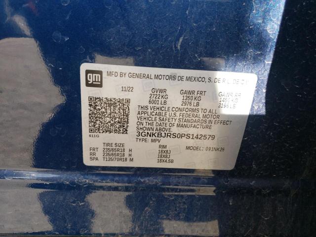 2023 CHEVROLET BLAZER 3LT - 3GNKBJRS0PS142579