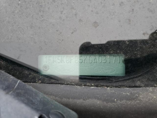 2019 FORD EXPLORER L - 1FM5K8F85KGA03171