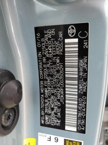 2016 TOYOTA PRIUS - JTDKARFU0G3505291